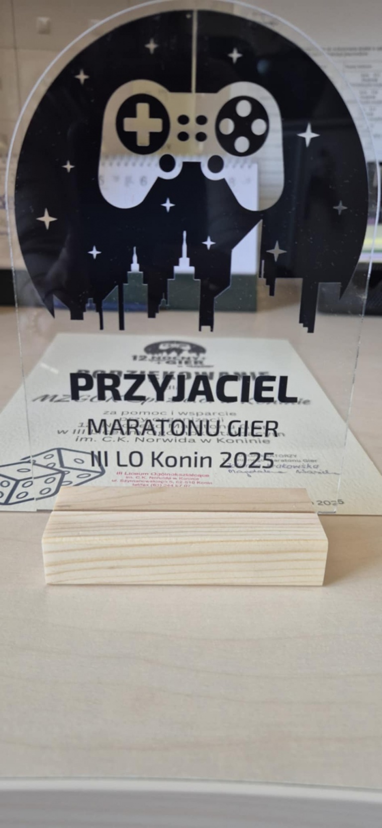 Podziękowania 2025