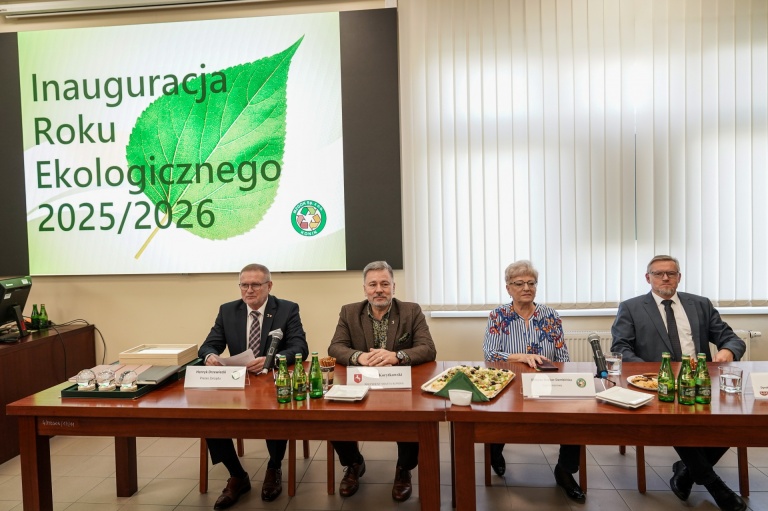 Inauguracja konkursu " Świat czysty jest piękniejszy od Ciebie zależy czy taki będzie"